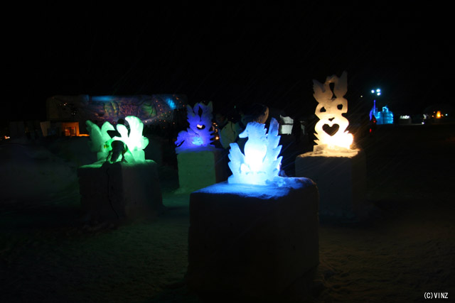 雪景色 冬 青森 十和田湖冬物語 雪祭り 冬祭り 「氷のオブジェ」ライトアップ 雪景色 冬 青森 十和田湖冬物語 雪祭り 冬祭り 「氷のオブジェ」ライトアップ